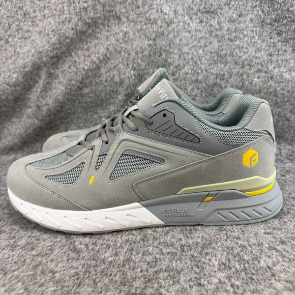 ✅Mens 15EW FitVille Rebound Core Grey Running/Walking Shoes Athletic Comfort - Picture 9 of 13